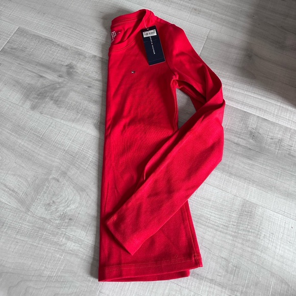 Tommy Hilfiger Tops - NWT Size XS Tommy Hilfiger Red Long Sleeve Top